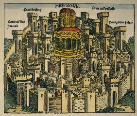 Ansicht von Jerusalem