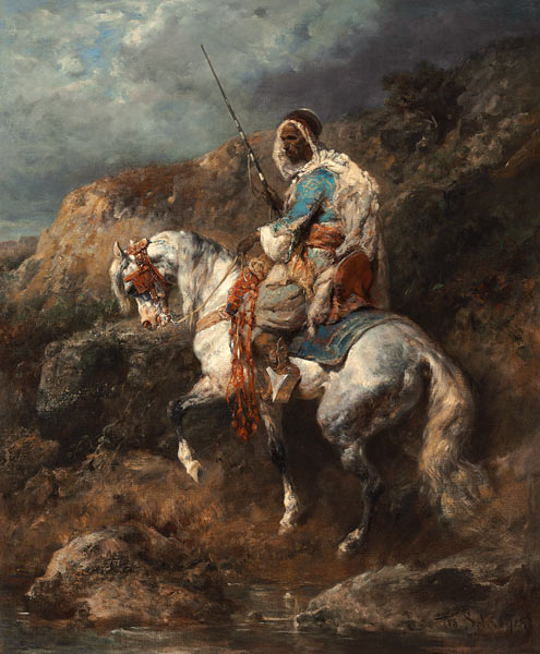 Arab Horseman von Adolf Schreyer