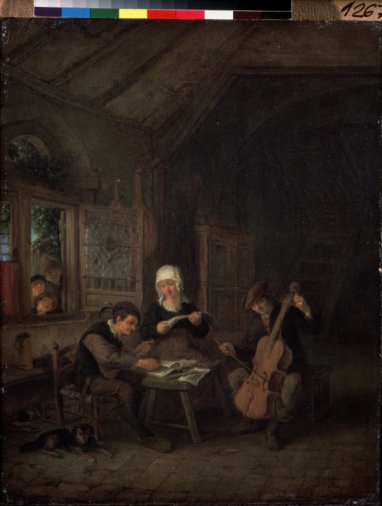 Die Dorfmusikanten von Adriaen Jansz van Ostade