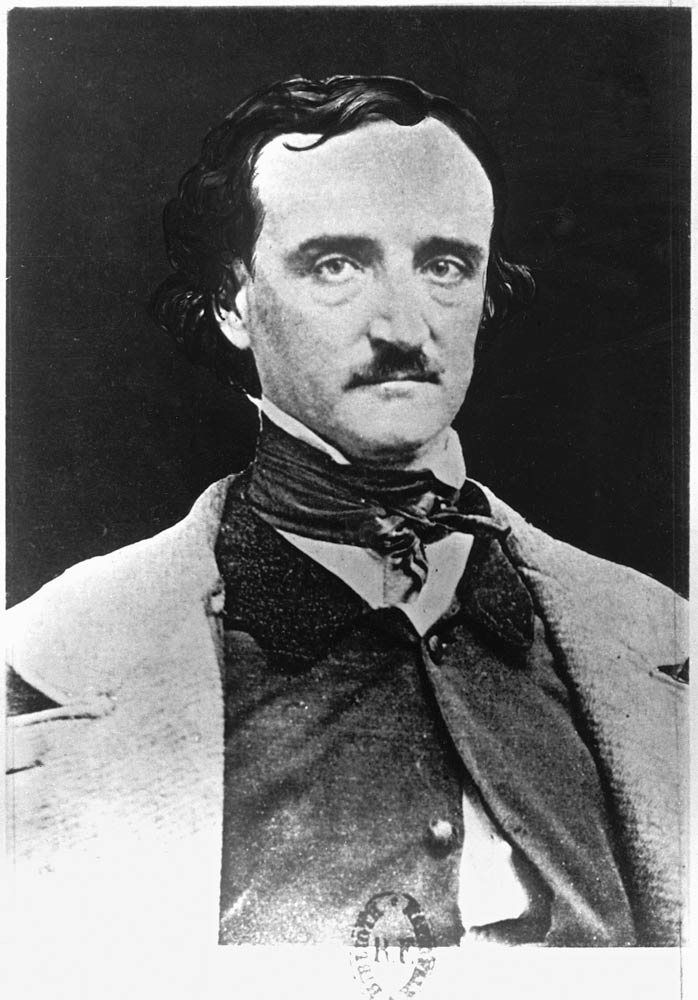 Portrait of Edgar Allan Poe (1809-49) (daguerreotype) von (after) Sarah Ellen Whitman