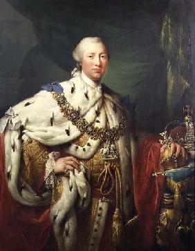 Portrait of George III (1738-1820) in his Coronation Robes c.1760