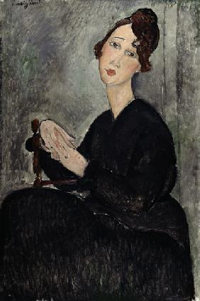 Portrait of Dedie (Dedicated to Odette Hayden) 1918