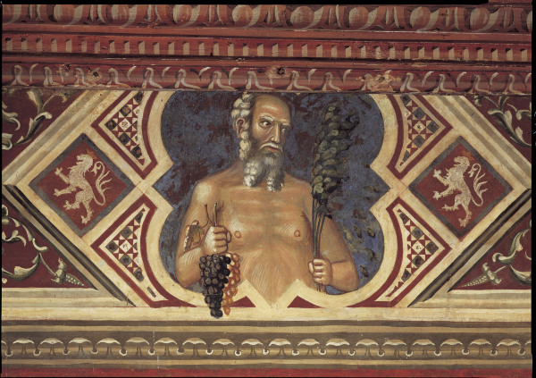 Der Herbst von Ambrogio Lorenzetti