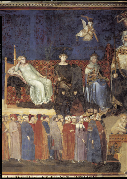Tugenden Pax von Ambrogio Lorenzetti