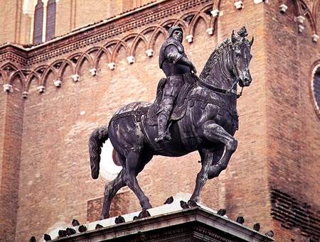 Equestrian Monument of Bartolommeo Colleoni (1400-75) von Andrea del Verrocchio