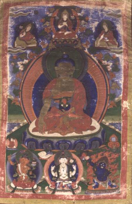 1965.14 Thangka of Shakyamuni Buddha von Anonymous