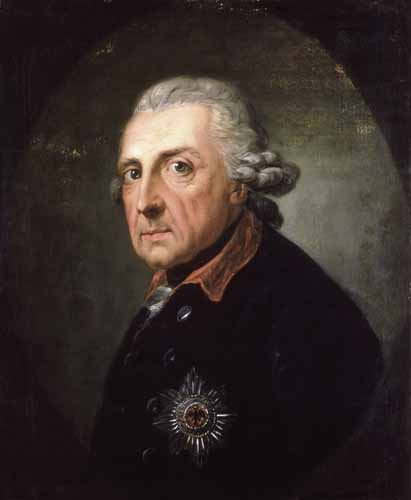 Friedrich II. (der Große), König von Preußen - Anton Graff