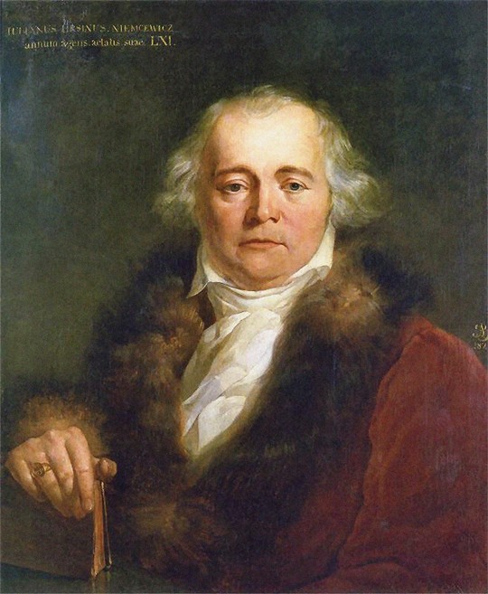 Julian Ursyn Niemcewicz (1757-1841) von Antoni Brodowski