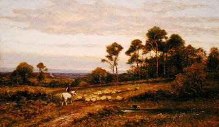 A Surrey Pasture von Arthur Augustus II Glendening