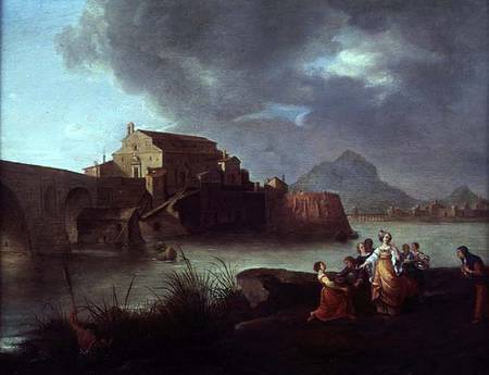 The Finding of Moses von Bartholomeus Breenbergh