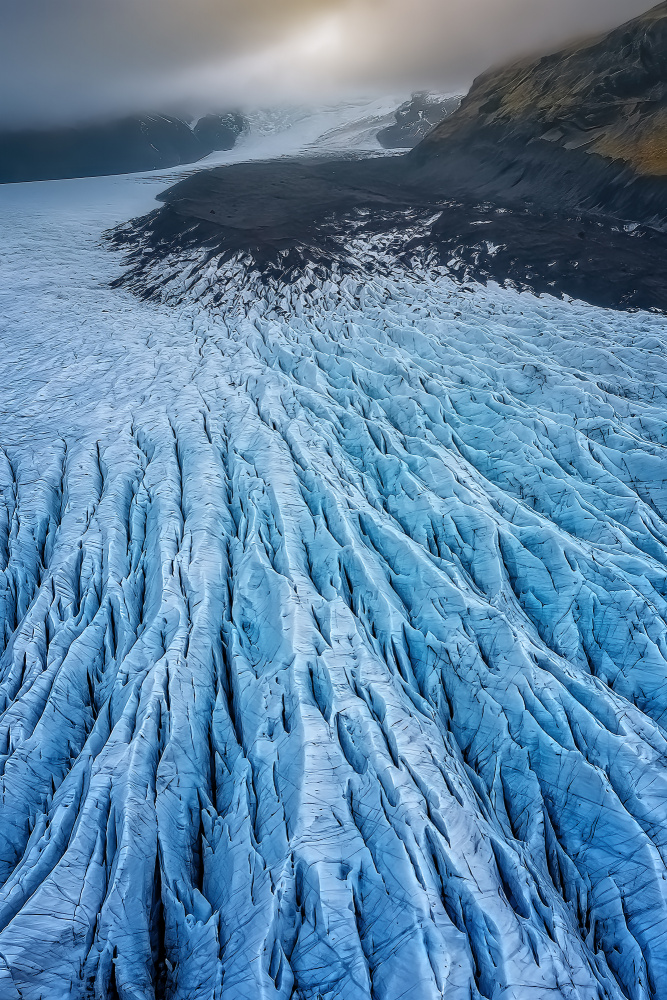 Svínafellsjökull-Gletscher in Island II von Bartolome Lopez