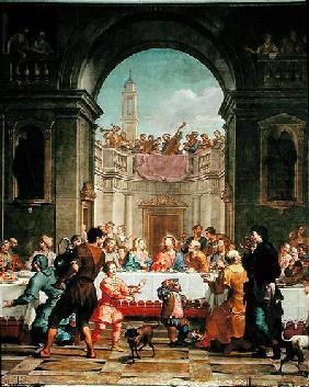 The Marriage at Cana 1723