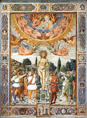 Das Martyrium des heiligen Sebastian 1465