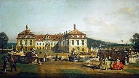 Das kaiserliche Lustschloß Schloßhof, Ehrenhofseite 1758/61