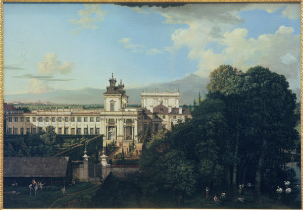 Warschau,  Schloß Wilanów von Bernardo Bellotto