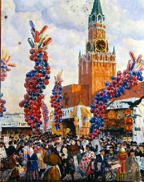 Easter Market at the Moscow Kremlin 1917