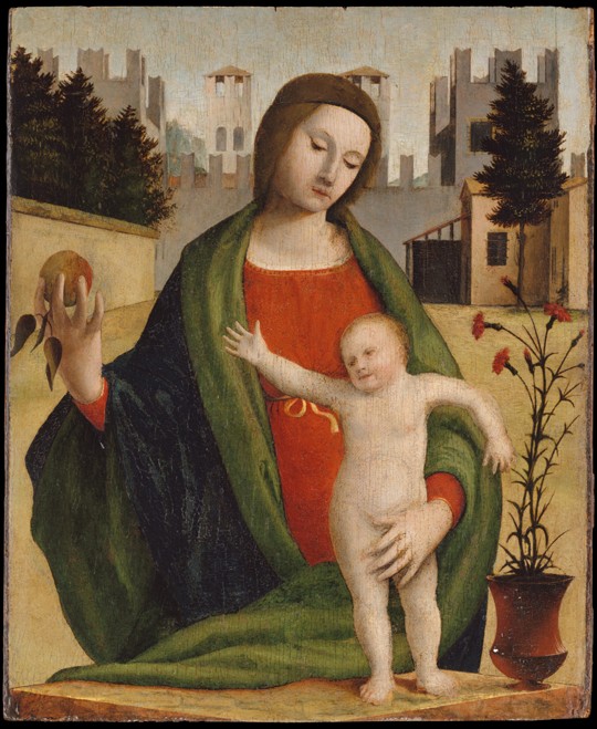 Maria mit dem Kind von Bramantino