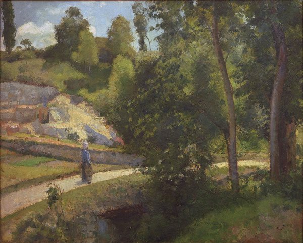 Pissarro / The quarry, Pontoise / c.1875 von Camille Pissarro
