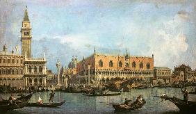 The Molo and the Piazzetta San Marco, Venice um 1730