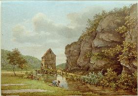 Schneidmühle bei Eppstein (Lorsbacher Tal) 1829