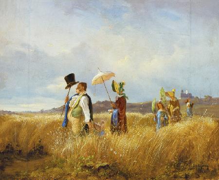 Der Sonntagsspaziergang I 1841