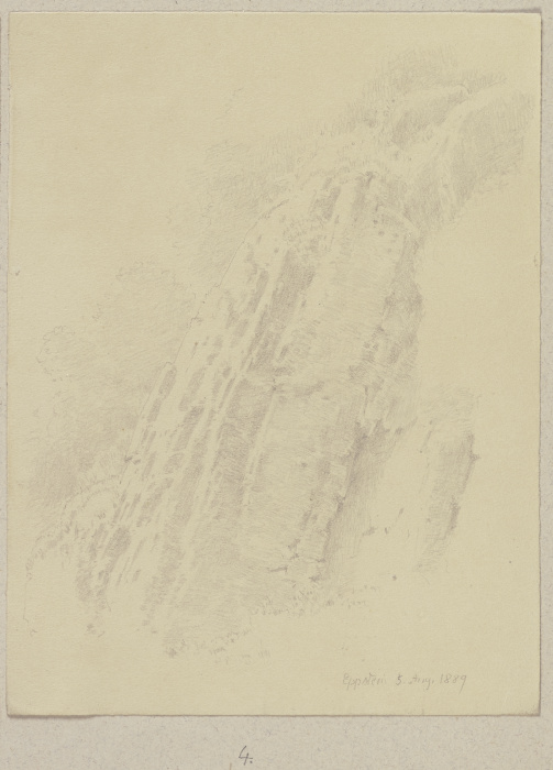 Felswand von Carl Theodor Reiffenstein