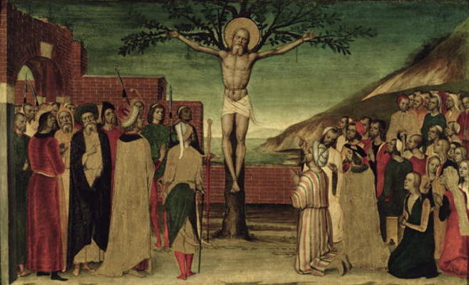 Crucifixion of St. Andrew von Carlo Braccesco