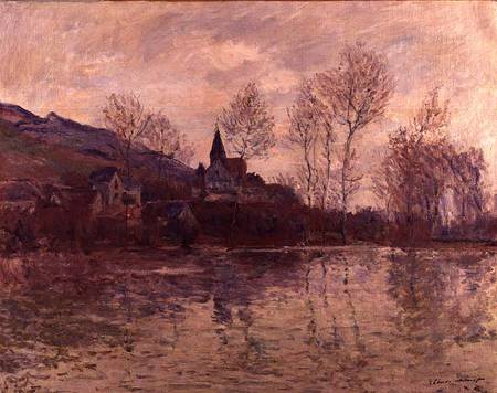 Floods at Giverny von Claude Monet