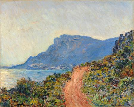 Corniche in der Nähe von Monaco 1884