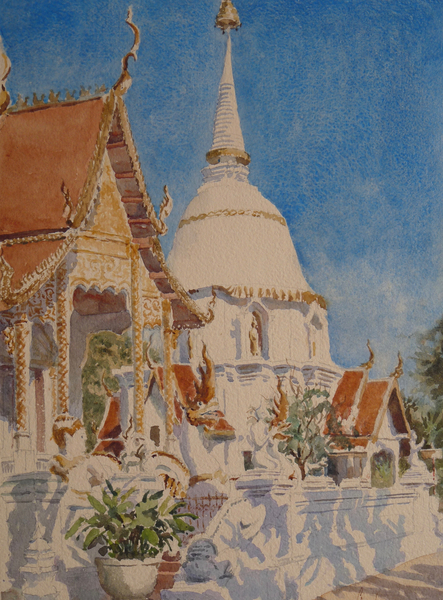 873 Wat Pa Darapirom, Chiang Mai von Clive Wilson