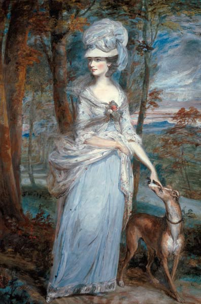 Portrait of Mrs. Paul Prickett von Daniel Gardner