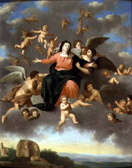 The Ascension of the Virgin von Daniel Vertangen