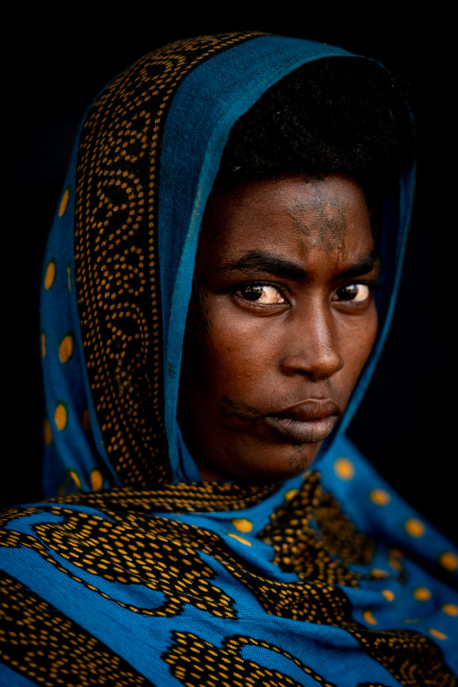 Woodabe-Frau Niger von David Dhaen