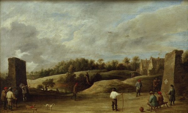 David Teniers d.J., Beim Bogenschießen von David Teniers
