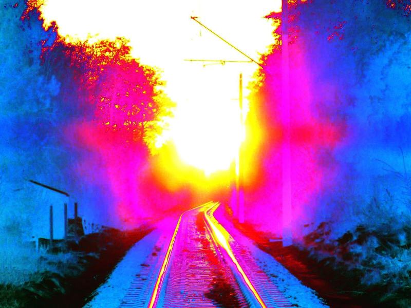 Railway to Sunset Dreams von Christophe Didillon