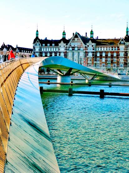 Brücke in Kopenhagen 2024