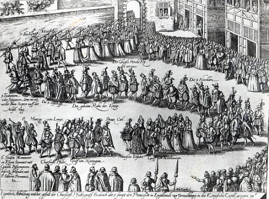 Elizabethan Procession von Eberhard Kieser