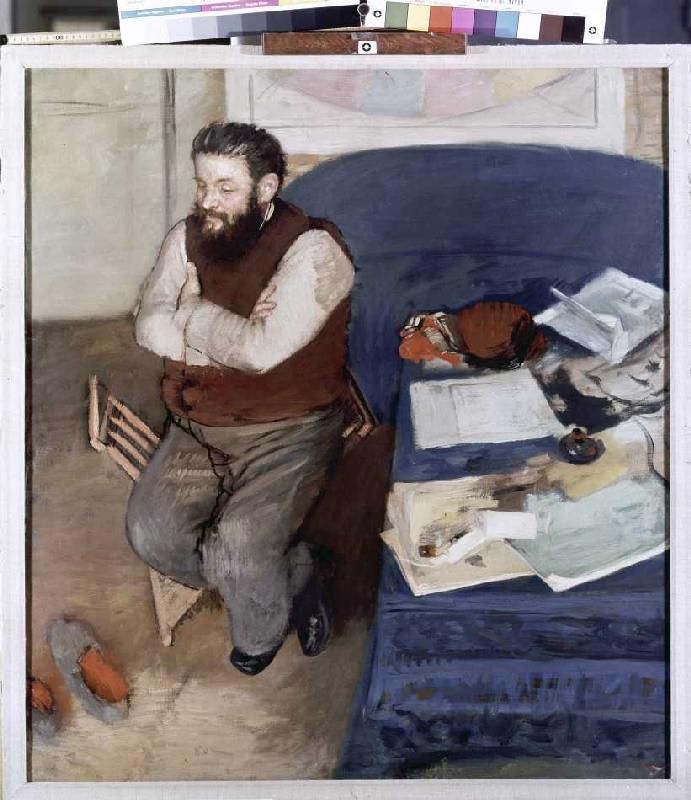 Diego Martelli von Edgar Degas