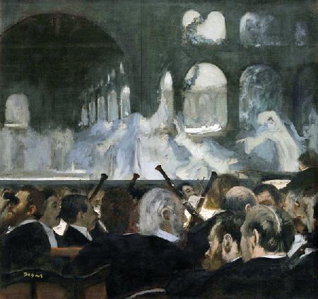 The ballet scene from Meyerbeer's opera 'Robert le Diable' 1876