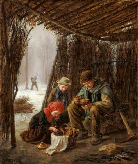 The Woodcutter's Meal 1873