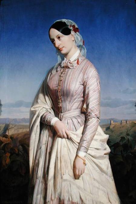 Portrait of a Woman von Edouard Louis Dubufe