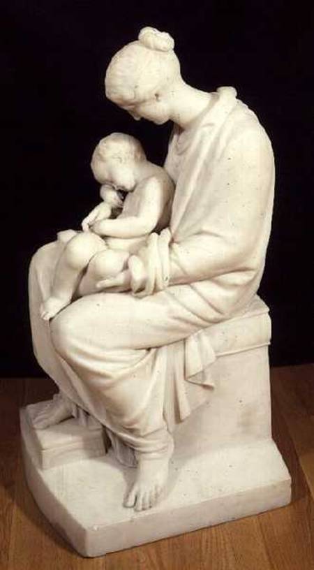 Mother and Sleeping Child von Edward Hodges Baily