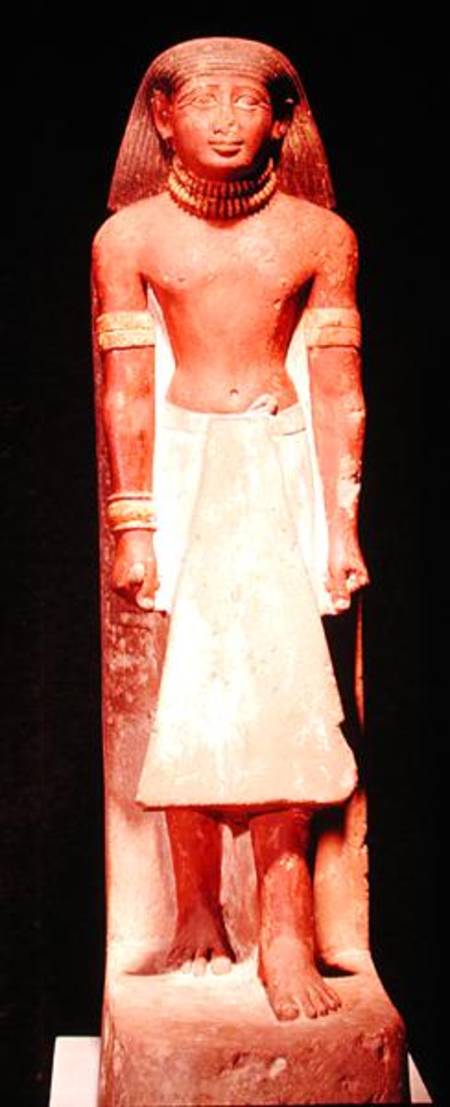 Statue of a man in a loincloth, New Kingdom von Egyptian
