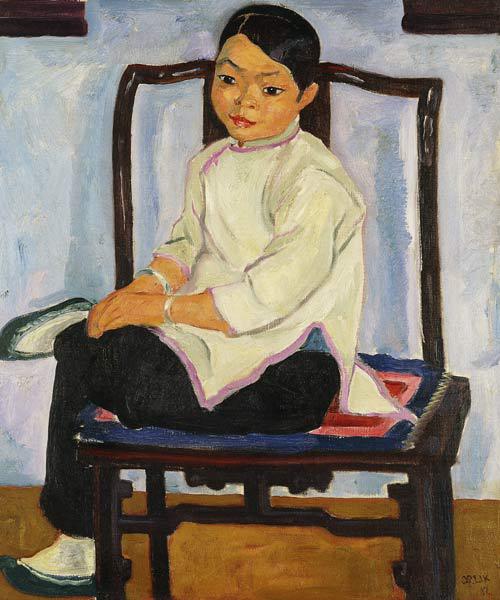 Chinesisches Mädchen 1912