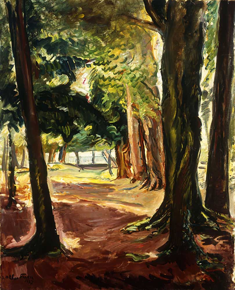 Bäume in der Nähe der Cote de Grace; Les Arbres Pres de la Côte de Grace, 1937 von Achille Emile Othon Friesz