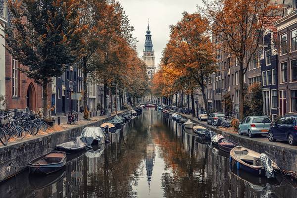 Autumn In Amsterdam von Emmanuel Charlat