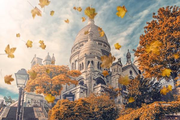 Autumn In Montmartre von Emmanuel Charlat