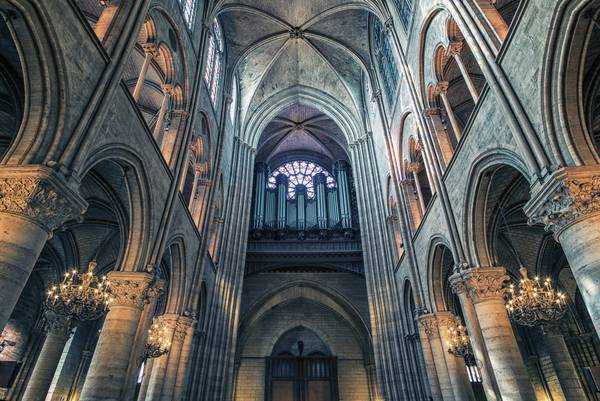 Inside Notre-Dame von Emmanuel Charlat