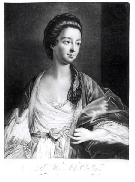 Elizabeth Chudleigh (1720-88) Countess of Bristol and Duchess of Kingston von English School