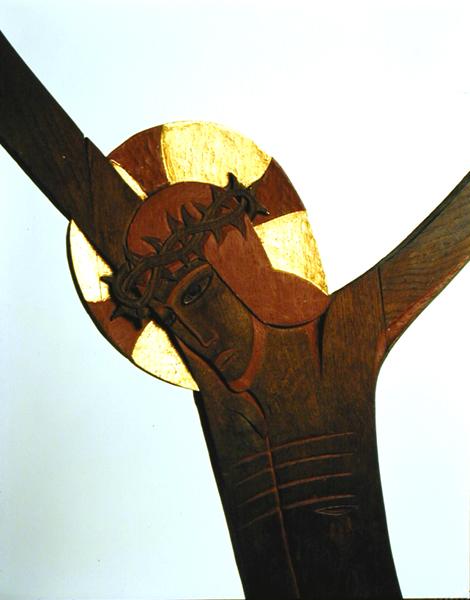 Crucifixion (wood)  von Eric Gill